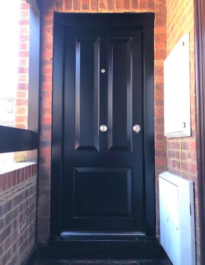 Munitus Security front door installed in the UK