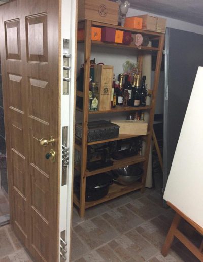 Munitus RC4 security door in wine cellar in Germany.