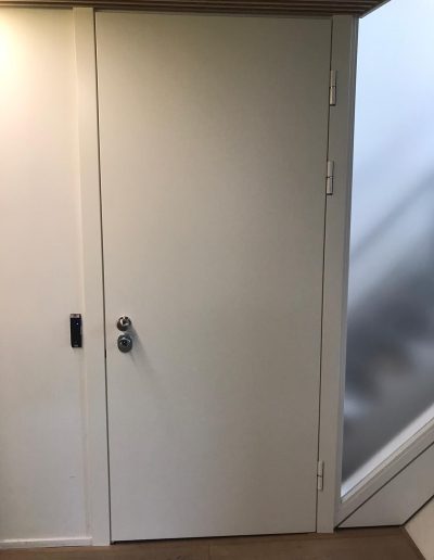 Munitus Security doors installed in the Netherlands in Belgium embassy