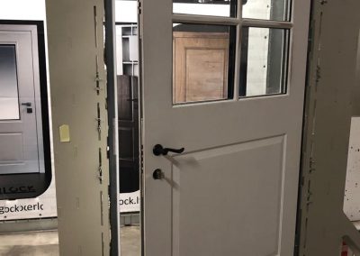 security door's quality control in Munitus factory